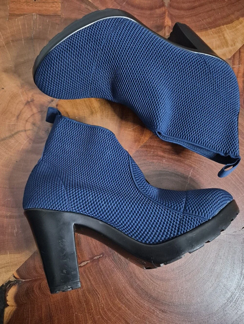 Charleston Shoe Co. Telfair Boot Blue - 7